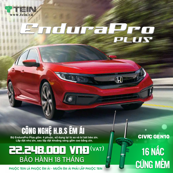 Civic gen10 – EnduraPro Plus